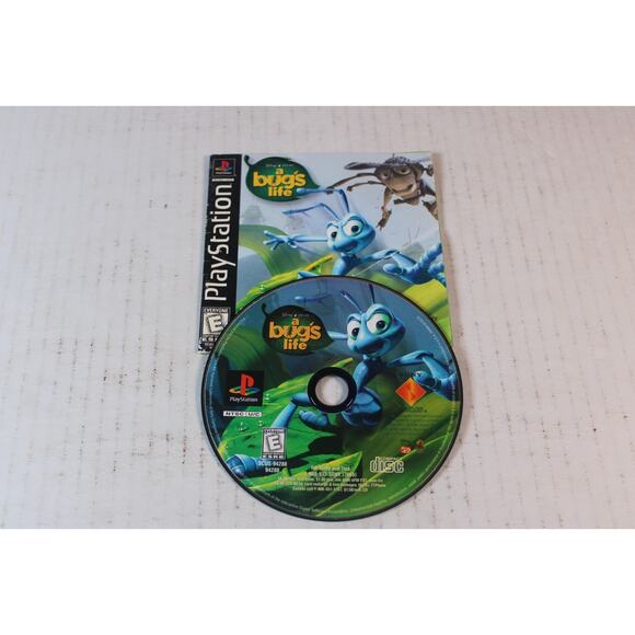 A Bug's Life (Sony PlayStation 1, 1998, PS1) Disc and manual only, tested - Picture 1 of 8